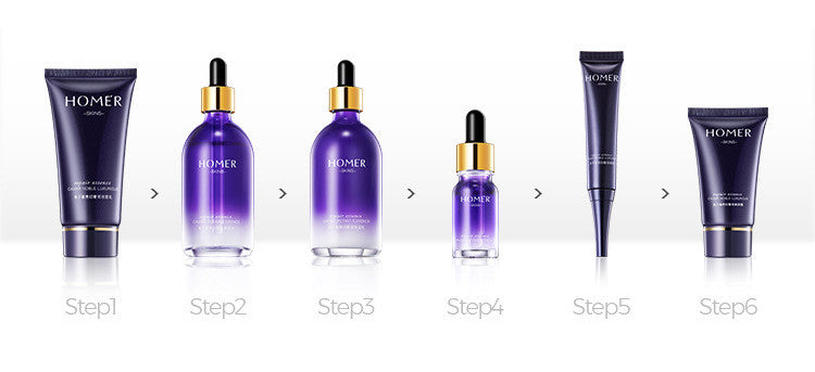 Private Label Anti Aging Beauty Skin Care Set Caviar Skin Whitening Cream Set