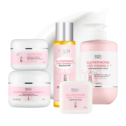 Face Body Care Moisturizer Whitening cream, serum, lotion, soap  Skin Care Set Kit