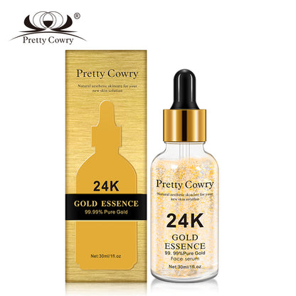 Hyaluronic Acid Serum + Melanine Glow 24k