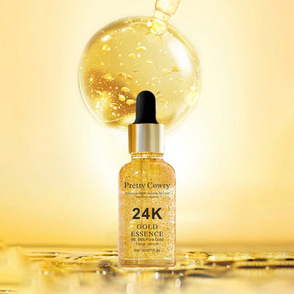 Hyaluronic Acid Serum + Melanine Glow 24k