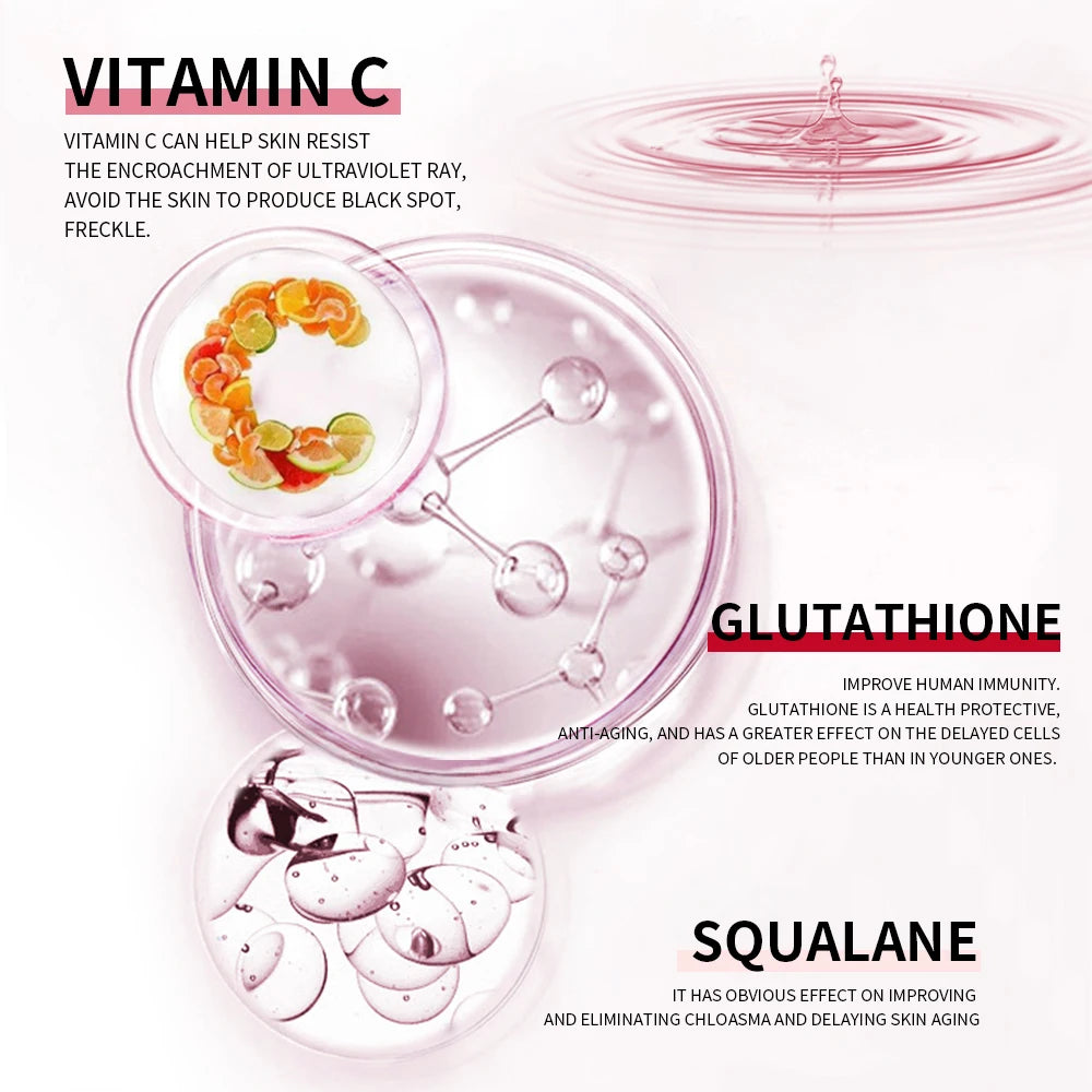 Face Body Care Moisturizer Whitening cream, serum, lotion, soap  Skin Care Set Kit