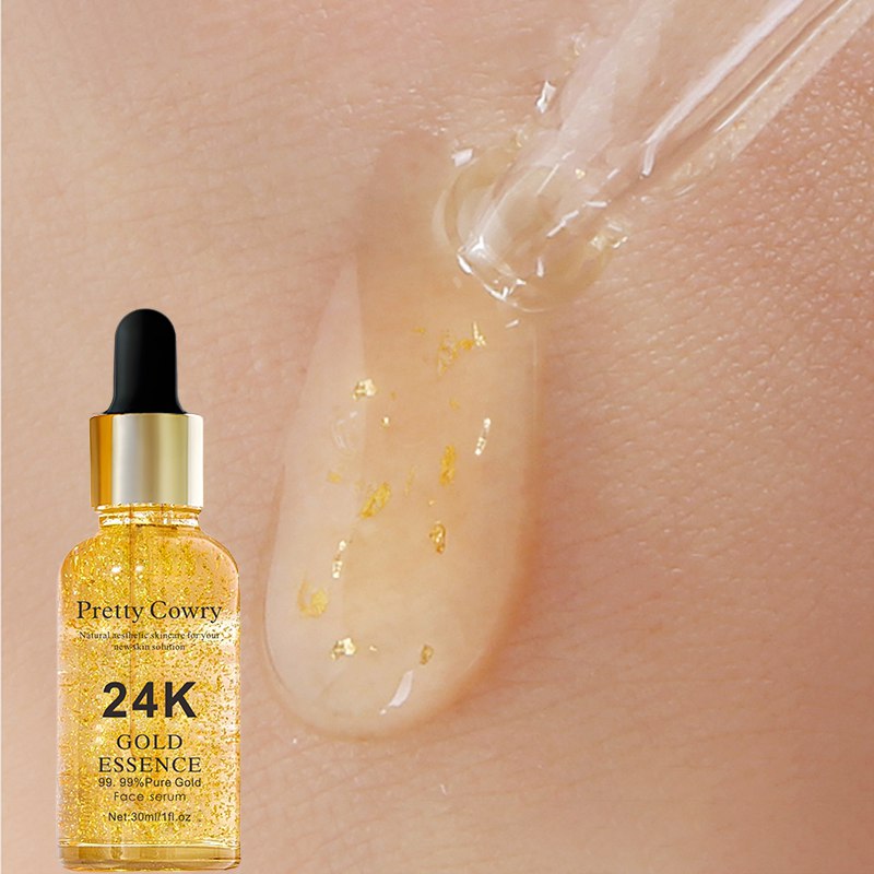 Hyaluronic Acid Serum + Melanine Glow 24k