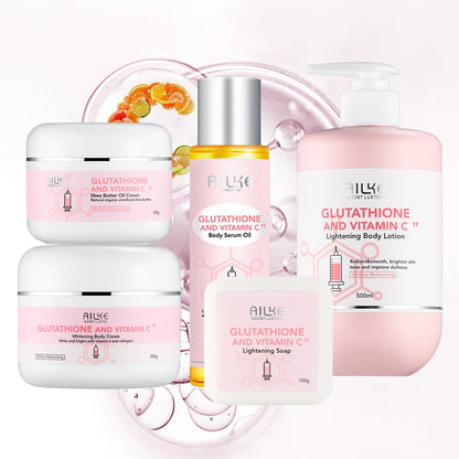 Face Body Care Moisturizer Whitening cream, serum, lotion, soap  Skin Care Set Kit