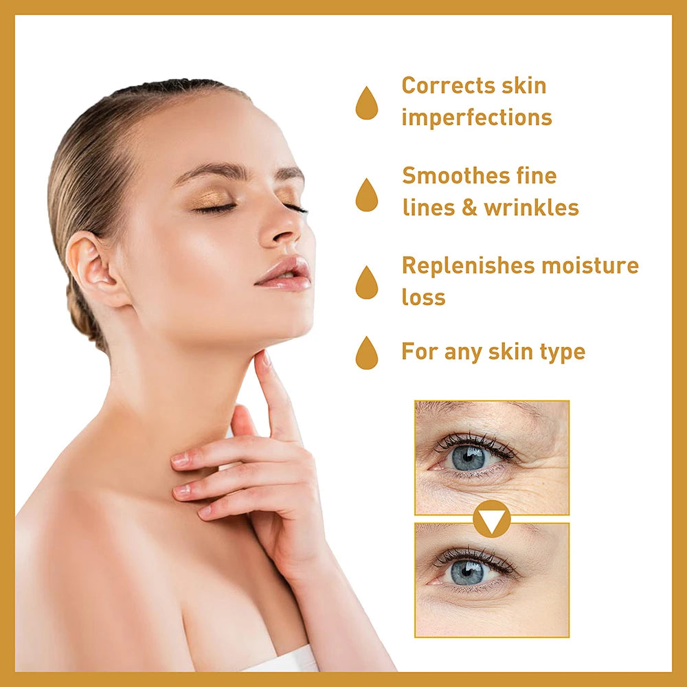 6 pcs Puree Facial Skin Care Set Moisturizing Brightening Anti-Wrinkle